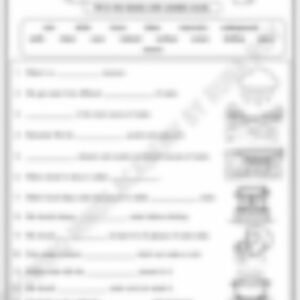 Class 1 EVS Worksheet: Water Part 1 - Sources and Safe Water - page 1 preview