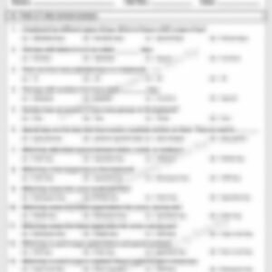 Class 2 Computer Worksheet: Keyboard - page 1 preview