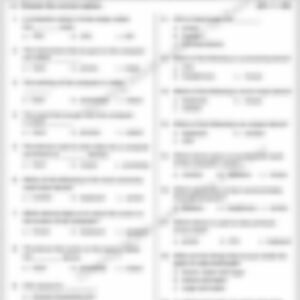 Class 2 Computer Worksheet: Working of a Computer - page 1 preview