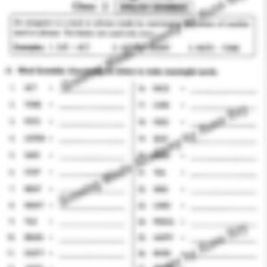 Class 2 English Grammar Worksheet: Anagrams - page 1 preview