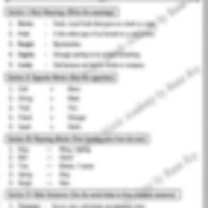 Class 2 English Literature Worksheet: Why Evergreen Trees Never Lose Their Leaves - page 1 preview