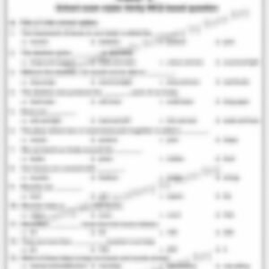 Class 2 EVS Worksheet: Bones and Muscles - page 1 preview