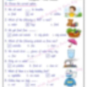 Class 2 EVS Worksheet: Our Needs - page 1 preview