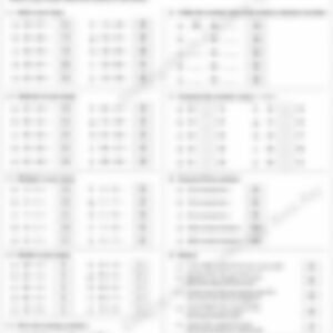 Class 2 Math Worksheet: Mental Maths (Set 1) - page 1 preview