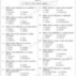 Class 3 Computer Worksheet: Hardware and Software - page 1 preview