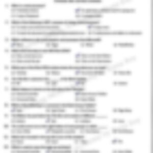 Class 3 Computer Worksheet: Introduction to MS Word 2016 - page 1 preview