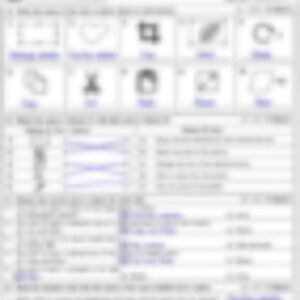 Class 3 Computer Worksheet: Modifying Objects in Paint (Set 1) - page 1 preview