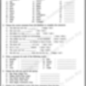 Class 3 English Grammar Worksheet: Synonyms - page 1 preview