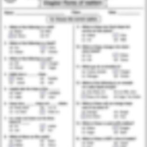 Class 3 EVS Worksheet: States of Solid, Liquid, Gas - page 1 preview