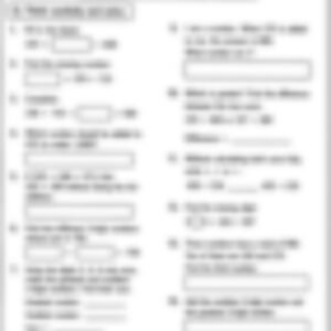 Class 3 Math Worksheet: Advanced Addition - page 1 preview