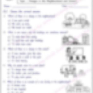 Class 3 SST Worksheet: Changes in the Neighbourhood and School - page 1 preview