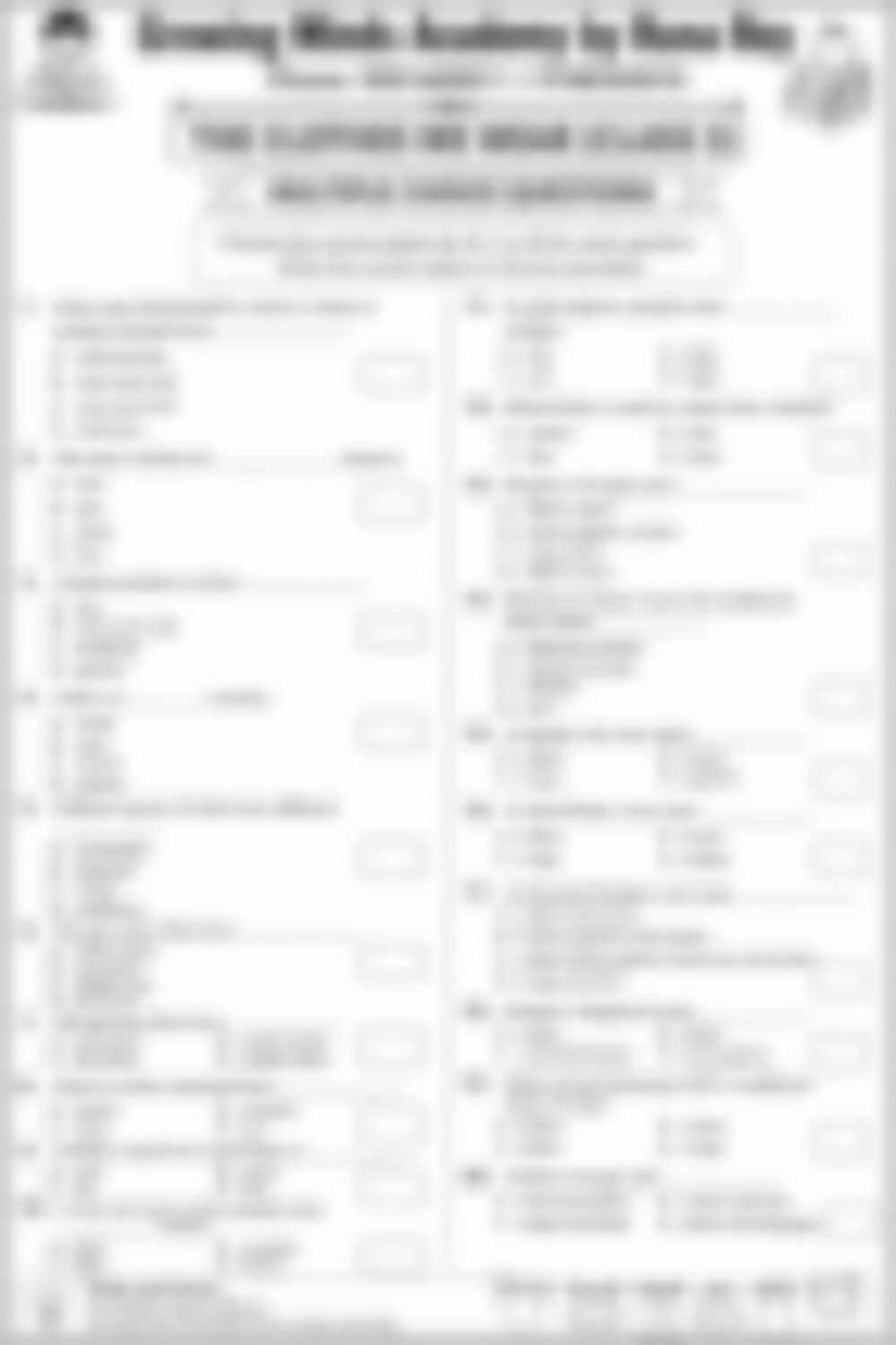 Class 3 SST Worksheet: The Clothes we Wear - page 1 preview