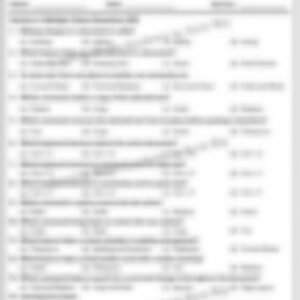 Class 4 Computer Worksheet: Editing in Word 2016 - page 1 preview