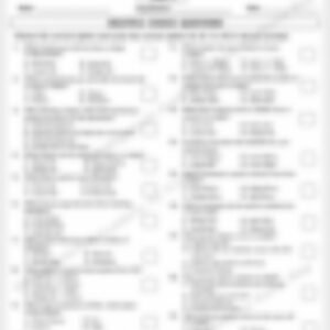 Class 4 Computer Worksheet: More on Word 2019 - page 1 preview