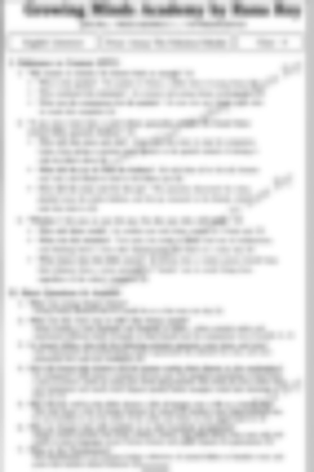 Class 4 English Literature Worksheet: Aesop, the Fabulous 1 Fabulist 2 - page 1 preview