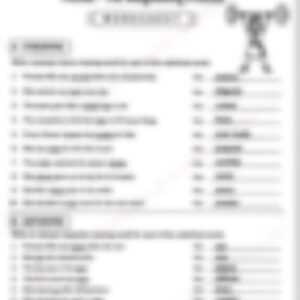 Class 4 English Literature Worksheet: The Weightlifting Princess - page 1 preview