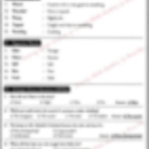 Class 4 English Literature Worksheet: Veena's New Idea - page 1 preview