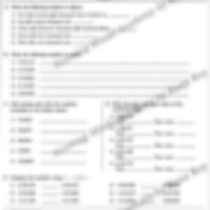 Class 4 Math Worksheet: LARGE NUMBER 5, 6 Digit - page 1 preview
