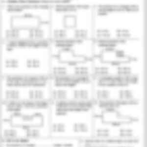 Class 4 Math Worksheet: Perimeter of Rectilinear Figure - page 1 preview