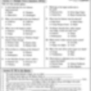 Class 5 Science Worksheet: Journey of a River - page 1 preview