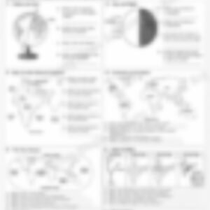 Class 5 SST Worksheet: Globes and Maps - page 1 preview