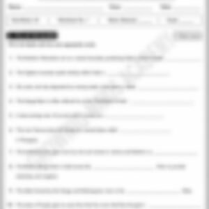 Class 5 SST Worksheet: Northern Region of India - page 1 preview