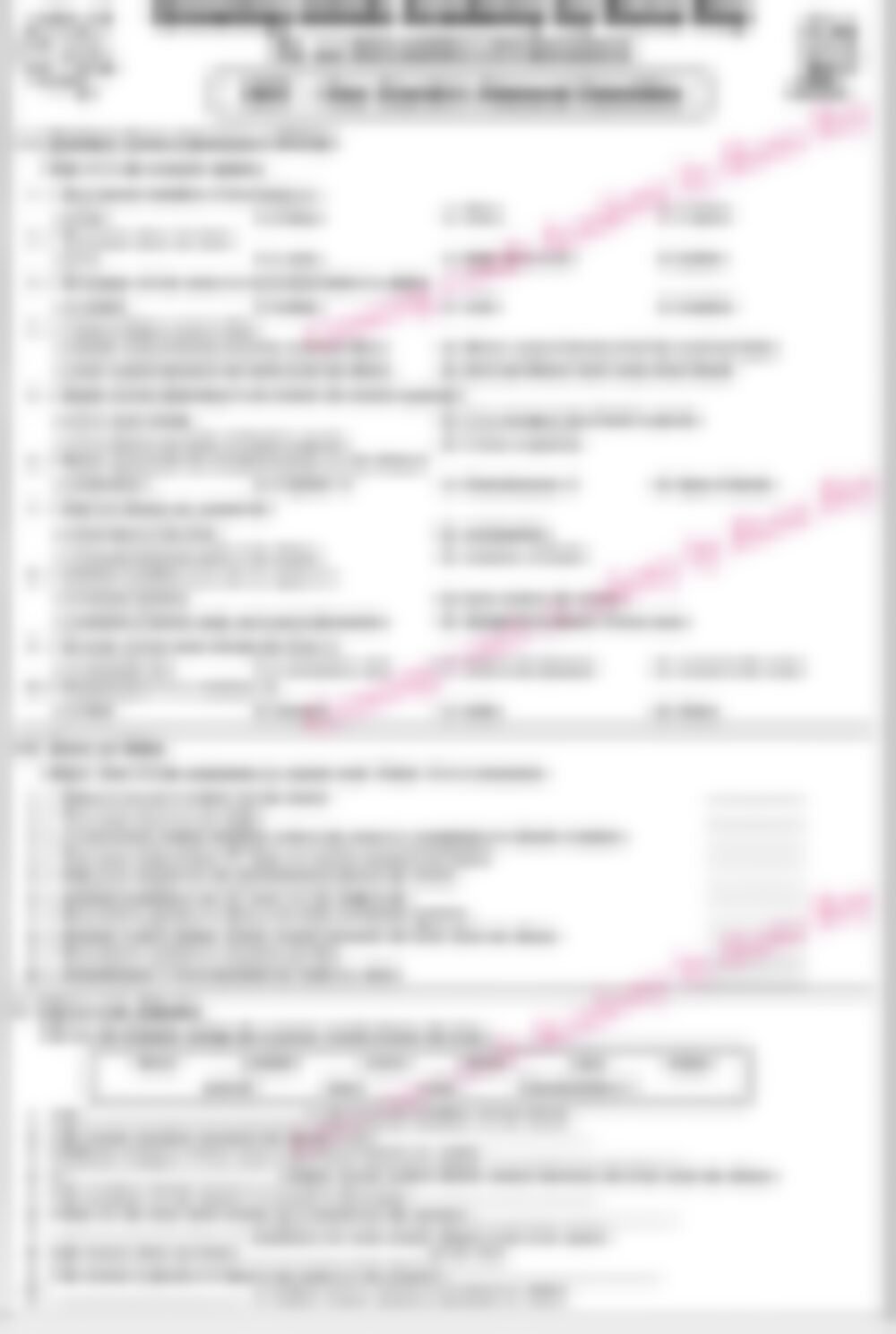 Class 5 SST Worksheet: The Earth's Natural Satellite - page 1 preview
