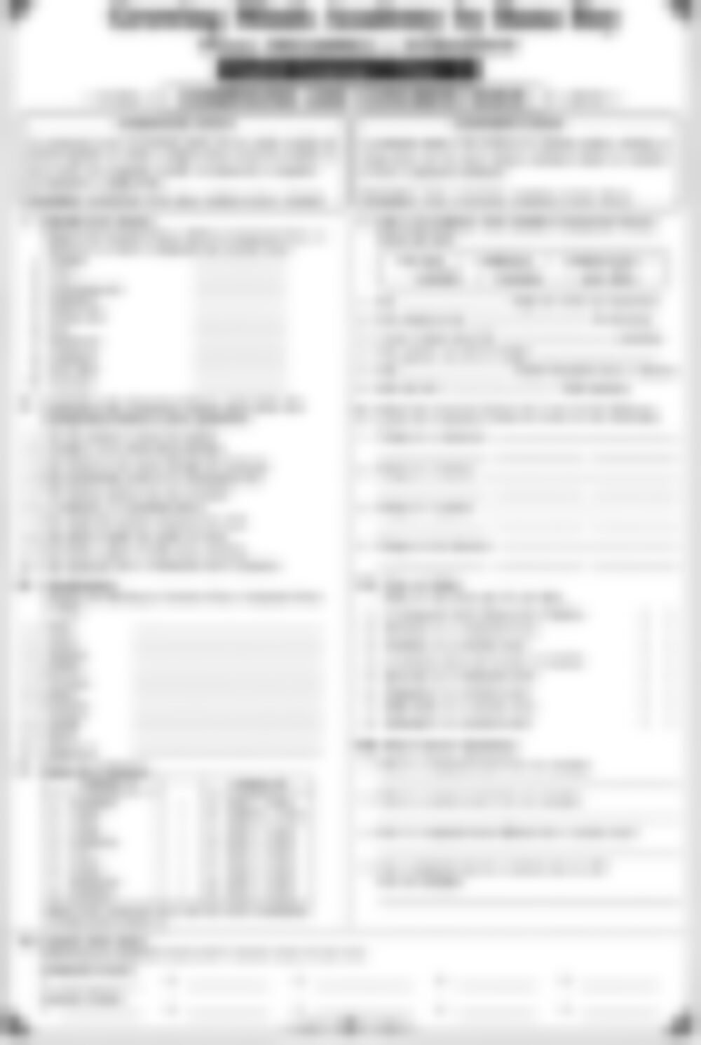 Class 6 English Grammar Worksheet: Compound and Concrete Noun - page 1 preview