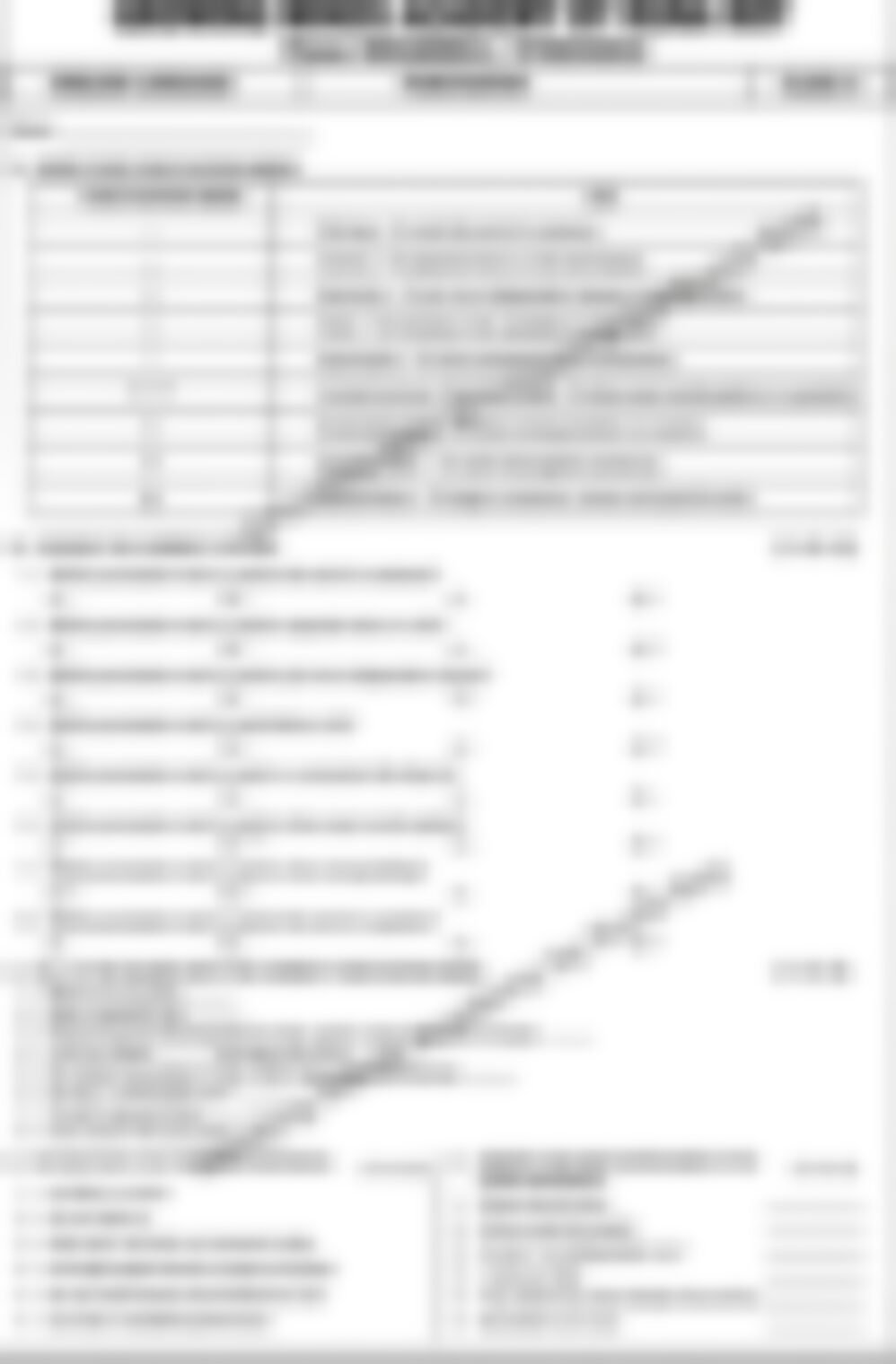 Class 6 English Grammar Worksheet: Punctuation - page 1 preview