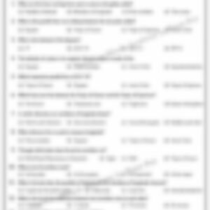 Class 6 SST Worksheet: Latitude Longitude - page 1 preview