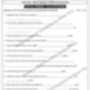 Class 8 Geography Worksheet: India - Natural Vegetation, Wildlife and Conservation - page 1 preview