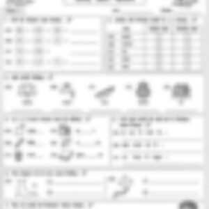 Class 1 Hindi Grammar Worksheet: Shabd aur Vakya - page 1 preview