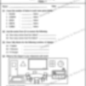 Class 1 Math Worksheet: Data Handling - page 1 preview