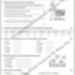 Class 2 English Grammar Worksheet: Countable and Uncountable Nouns - page 1 preview