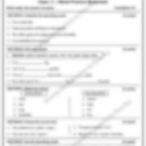 Class 2 English Grammar Worksheet: Describing Words (Adjectives) - page 1 preview