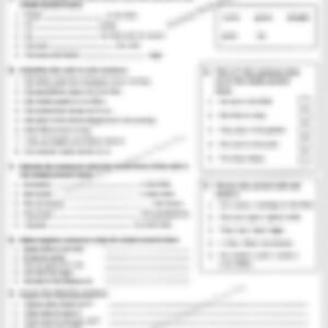 Class 2 English Grammar Worksheet: Simple Present Tense - page 1 preview