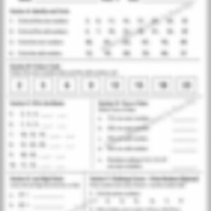 Class 2 Math Worksheet: Even, Odd and Prime Numbers - page 1 preview