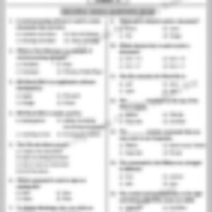 Class 3 Computer Worksheet: The Word Processor: An Introduction - page 1 preview