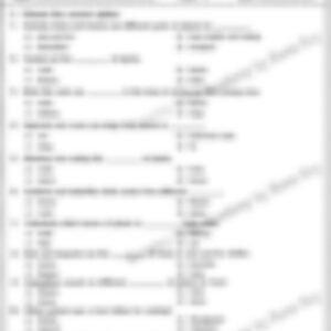 Class 3 EVS Worksheet: Plants and Animals Live Together - page 1 preview