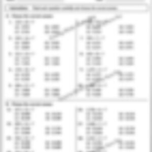 Class 3 Math Worksheet: Multiplication - page 1 preview