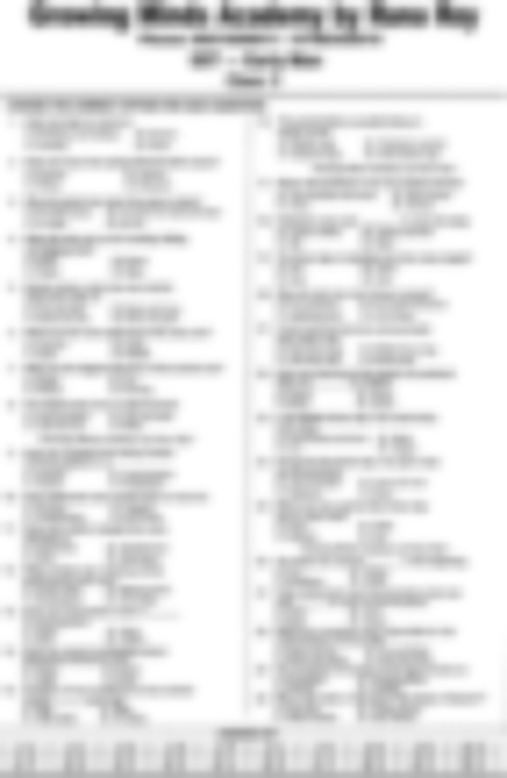 Class 3 SST Worksheet: Early Man - page 1 preview