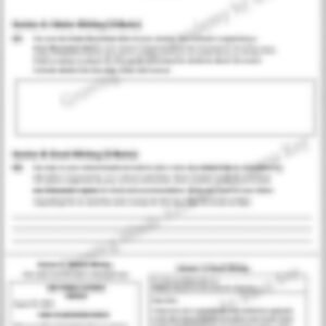 Class 5 English Grammar Worksheet: Notice and Email Writing - page 1 preview