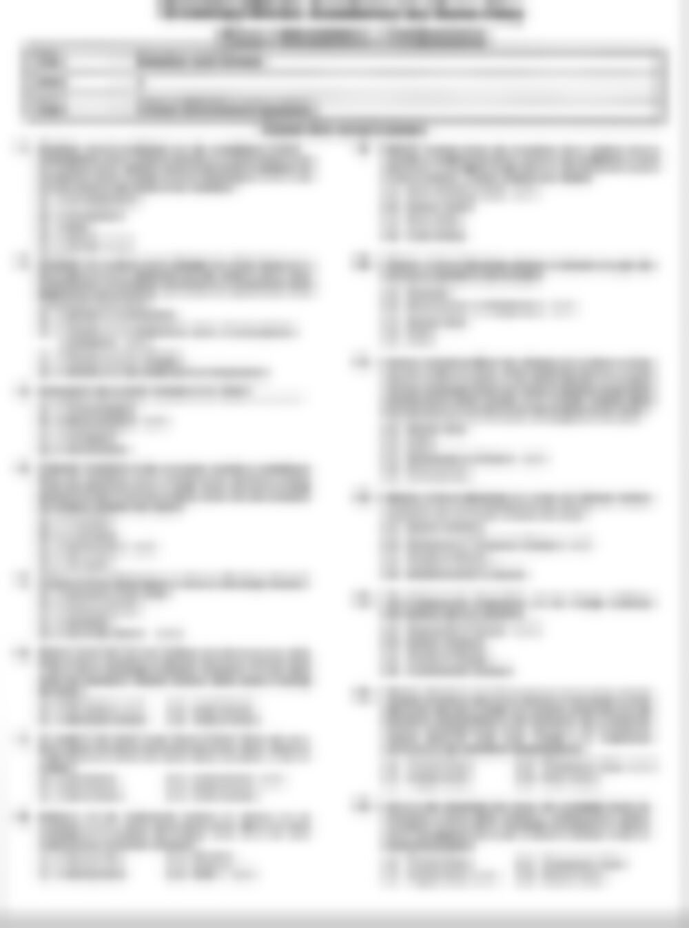 Class 5 SST Worksheet: Weather and Climate - page 1 preview